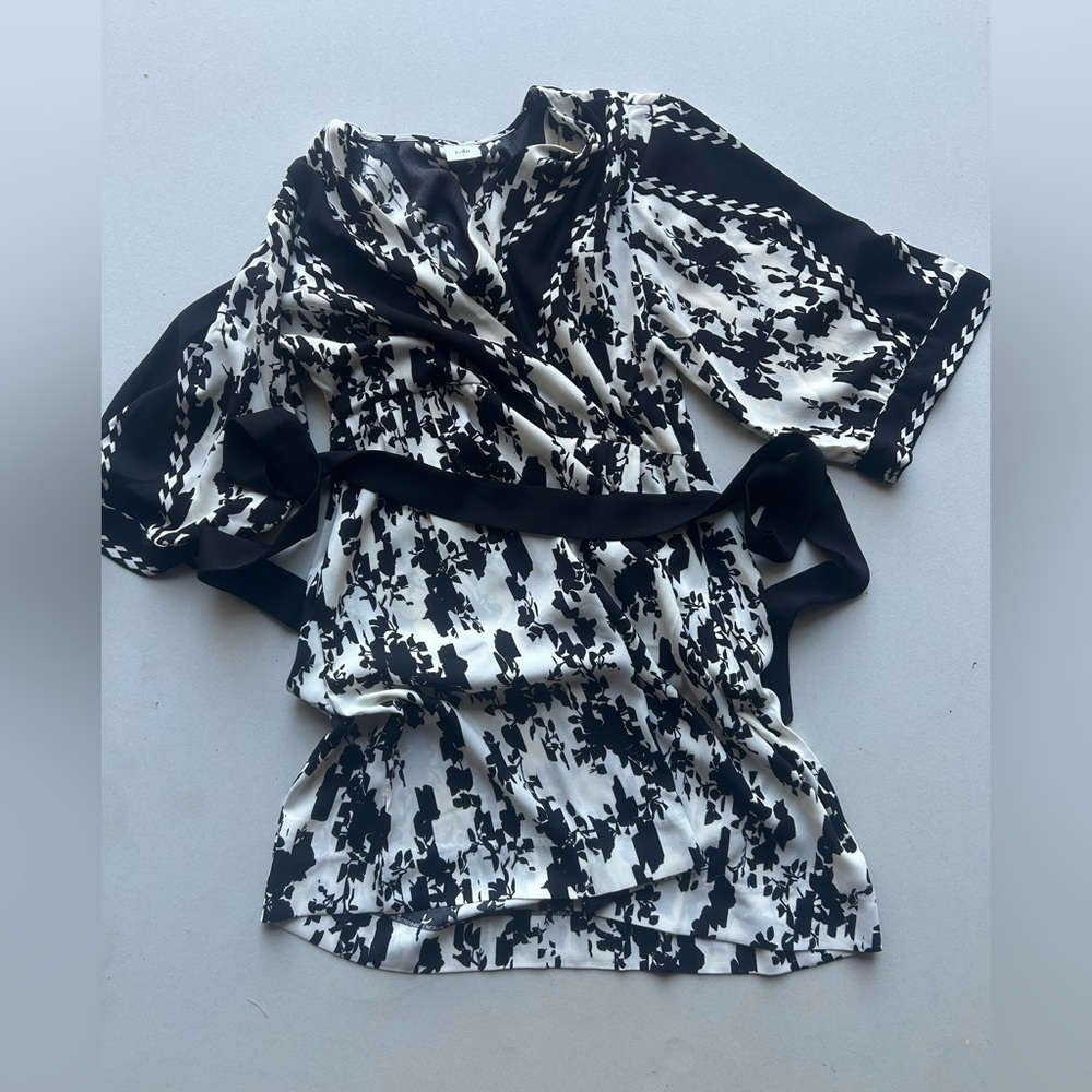 Black and White Women's Dress